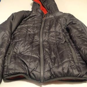 Boy’s Gray & Orange Eddie Bauer Coat